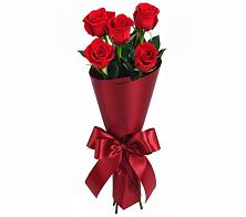 Букет 5 Красных роз Эдлесс Лав в Сусанино Ленинградская область