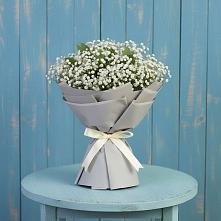 Букет цветов из:  Гипсофила в Сусанино Ленинградская область