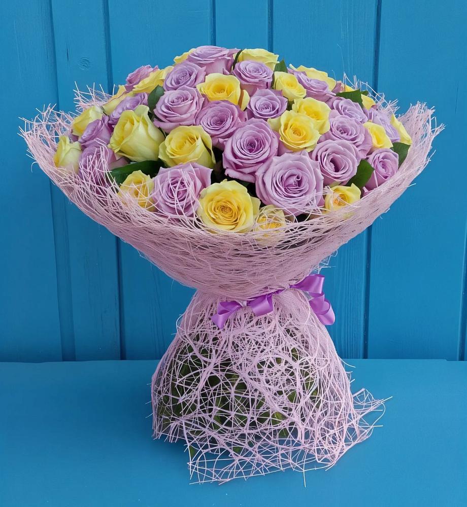 Букет 101 Волшебный Миг в Сусанино Ленинградская область