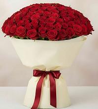 Букет 101 Красная роза Милано в Сусанино Ленинградская область