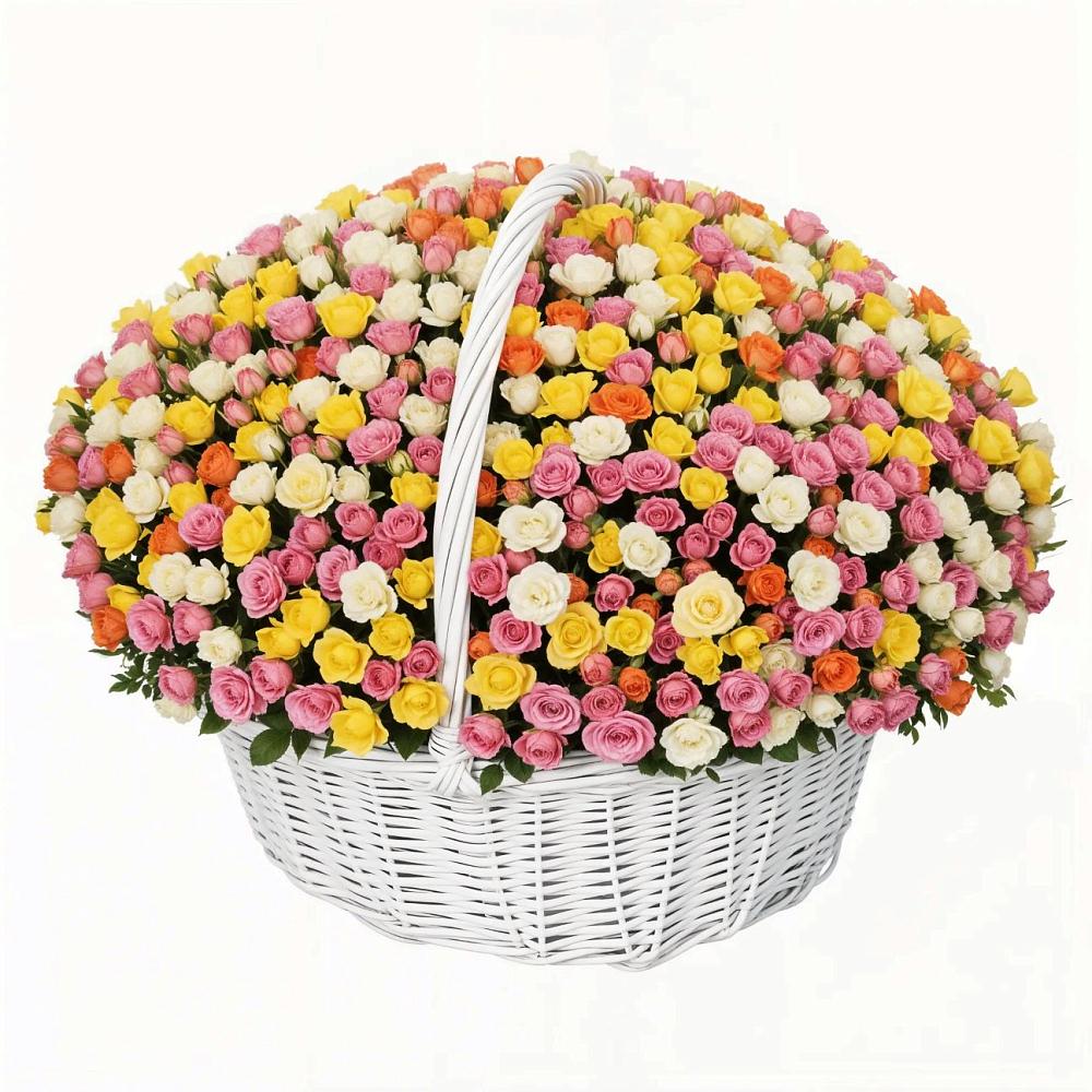 Премиум букет из: Розы в Сусанино Ленинградская область