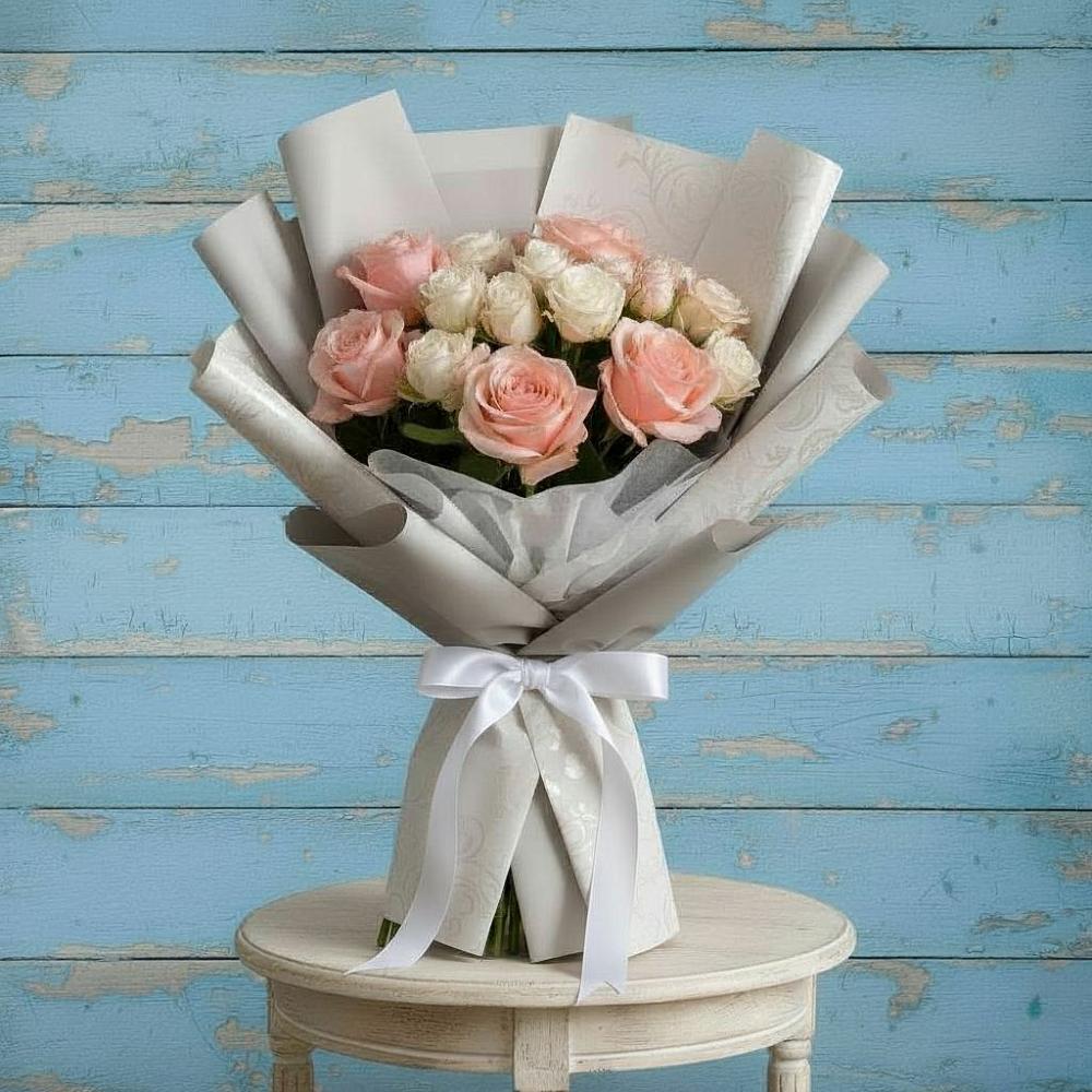 Букет цветов из: Розы в Сусанино Ленинградская область