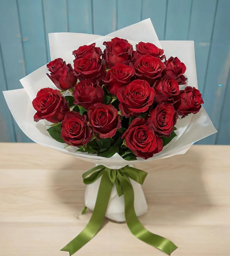 Букет Красные розы в Сусанино Ленинградская область