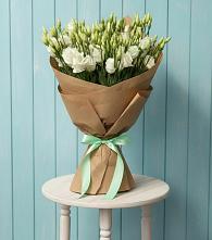 Букет цветов из:  Лизиантусы #REPLACE_PRED# Сусанино Ленинградская область