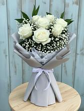 Букет цветов из:  Розы в Сусанино Ленинградская область