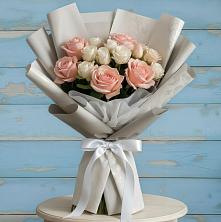 Букет цветов из:  Розы в Сусанино Ленинградская область
