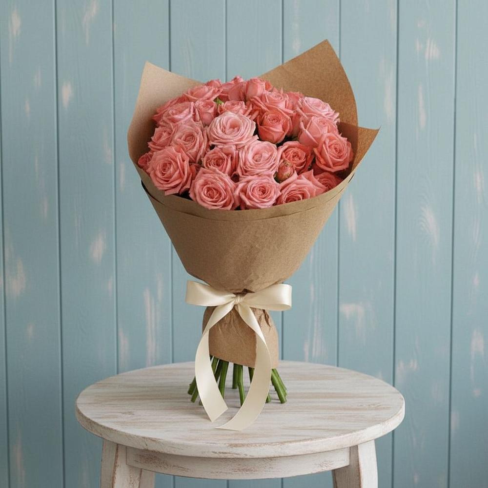 Букет цветов из: Розы в Сусанино Ленинградская область