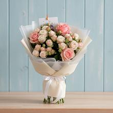 Букет цветов из:  Розы #REPLACE_PRED# Сусанино Ленинградская область