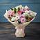 Букет цветов из: Хризантемы, Альстромерии и Розы в Сусанино Ленинградская область
